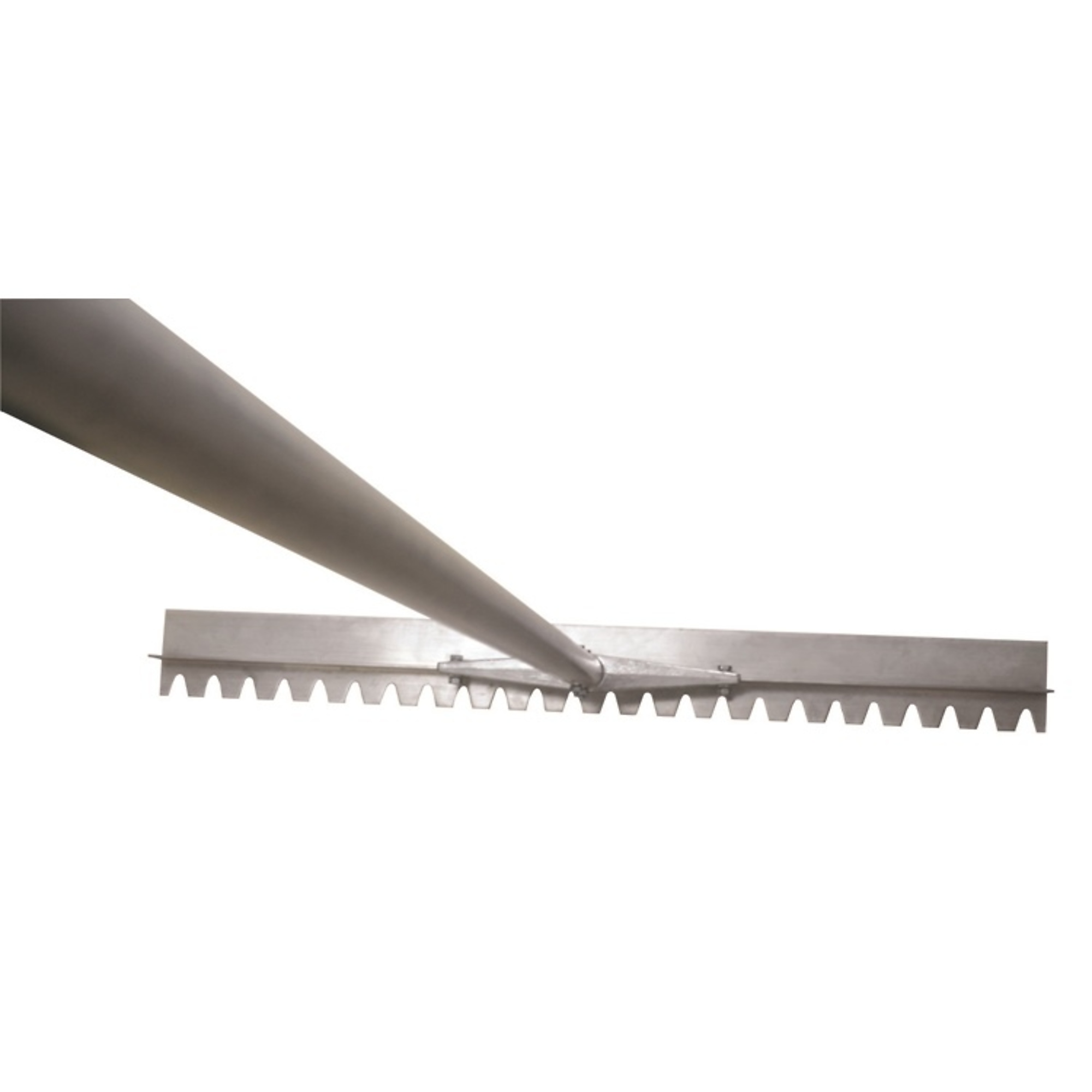 Kraft Tool GG824F 24" Magnesium Asphalt Lute - Flat Teeth w/7' Handle
